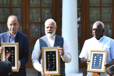 PM Modi Releases New Series Of Visually Impaired Friendly Coins