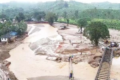 Satellite Images Show Devastation of Kerala&#039;s Wayanad