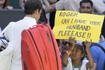 Gesture, Wimbledon 2018, wimbledon 2018 roger federer makes a brilliant gesture towards indian origin fan, Wimbledon 2018