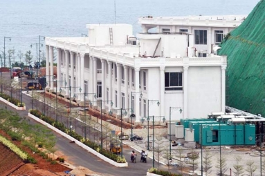 Shocking facts inside YS Jagan&#039;s Rushikonda Palace