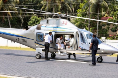 Watch: Lulu Boss Yousuf Ali Lands in a Private Jet in Kerala to Cast His Vote