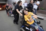 Disabled  protestors, Denver Police, denver police arrest disabled protestors at sen gardner s office, Obamacare