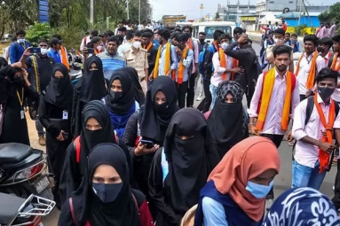 Karnataka Hijab Controversy: Schools shut for three days