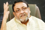 Nawab Malik protests, Money laundering case, ed arrests maharashtra minister nawab malik in money laundering case, Nawab