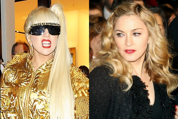 It's Madonna versus lady Gaga},{It's Madonna versus lady Gaga