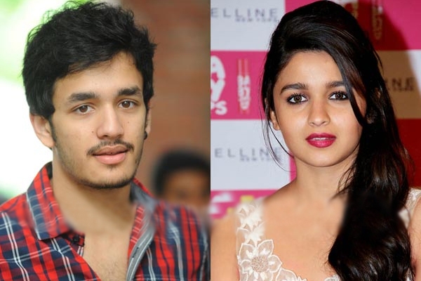 Akhil Akkineni Alia Bhatt to make their Tollywood debut together},{Akhil Akkineni Alia Bhatt to make their Tollywood debut together