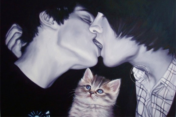 Even cats need to fight for 'gay rights'},{Even cats need to fight for 'gay rights'