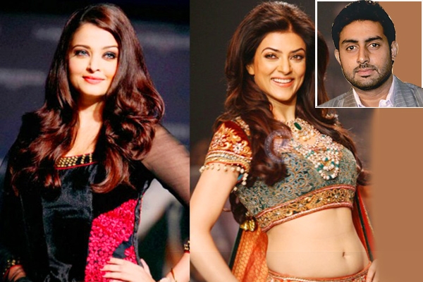 Aishwarya and Sushmita cast opposite Abhishek Bachchan?},{Aishwarya and Sushmita cast opposite Abhishek Bachchan?