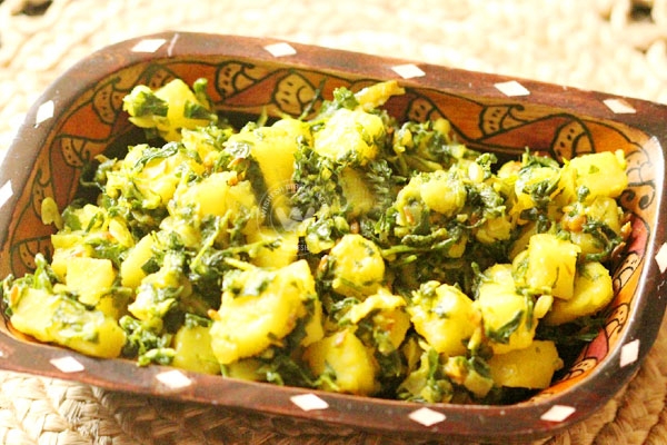 Enjoy Methi Aloo any day