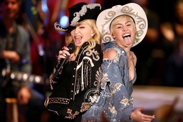 When Madonna twerked with Miley},{When Madonna twerked with Miley