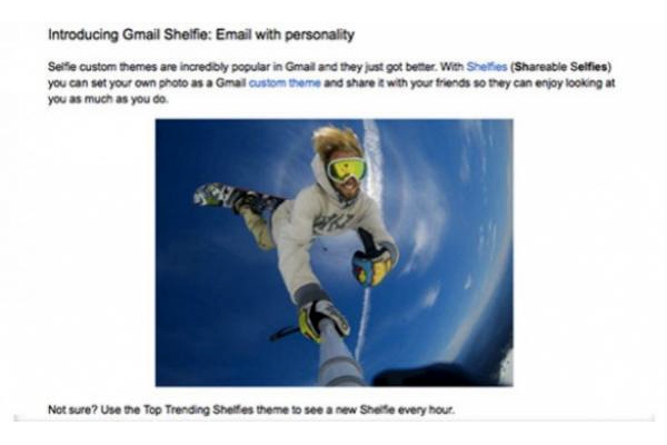 Google pulls a "Shelfie" pranks