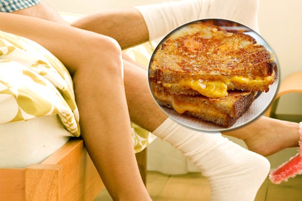 Have Favorite Sandwich and great time in Bed!},{Have Favorite Sandwich and great time in Bed!