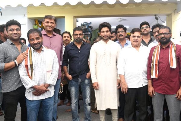 Allu Arjun - Sukumar Film Launched