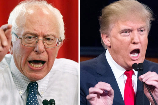 American presidential elections – Surprise win for Trump and Sanders },{American presidential elections – Surprise win for Trump and Sanders