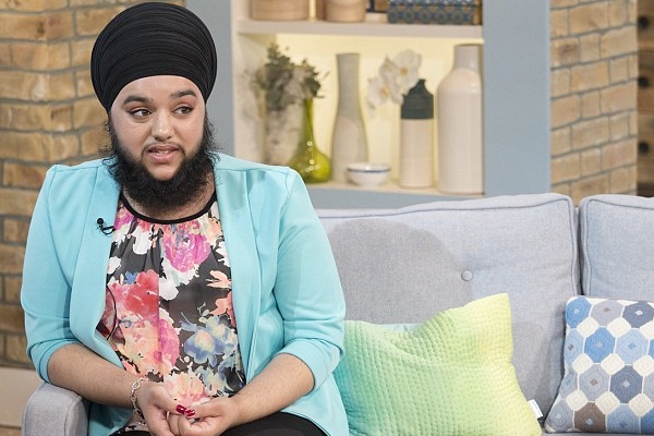 UK Sikh enters Guinness Records as youngest female with beard!