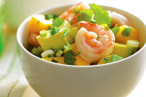 Sweet & salty Crab and Mango Salad!