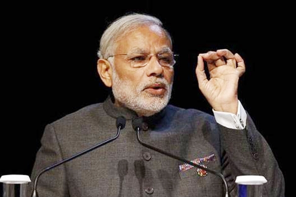 Modi says, centre and state should work together for progress
