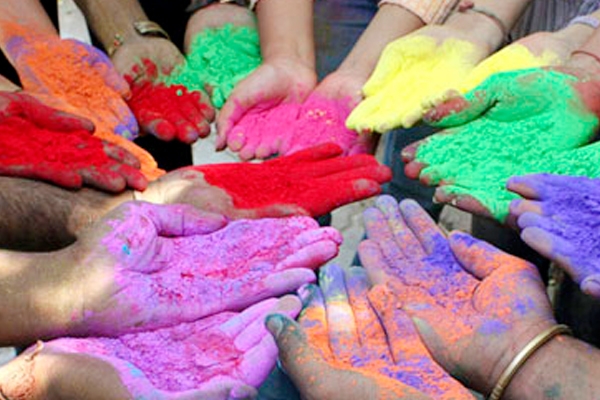 Holi on the beach 2016 in California