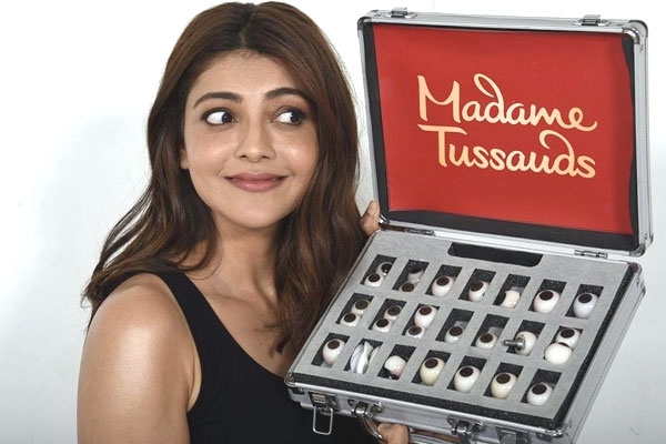 Kajal Aggarwal's Wax Idol in Madame Tussauds