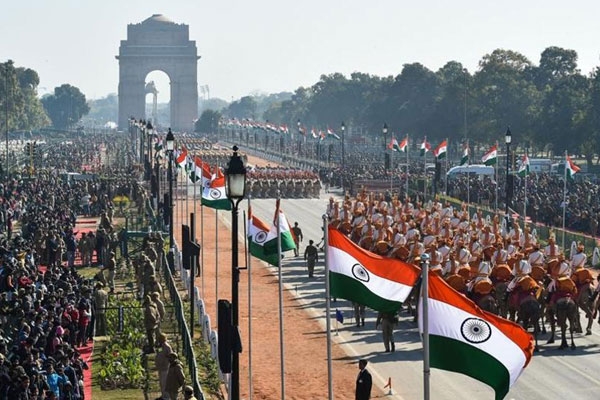 Republic Day of India - commemorating the 70th year of Indian Constitution