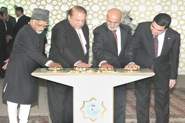 TAPI Gas Pipeline welding begins in Mary},{