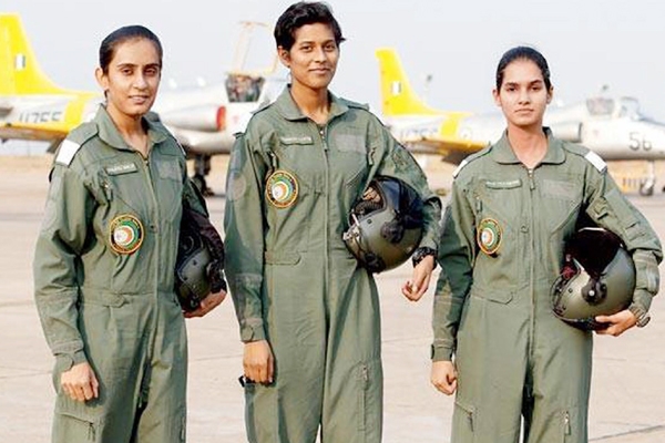 Three women made a History in For Indian Defence Force