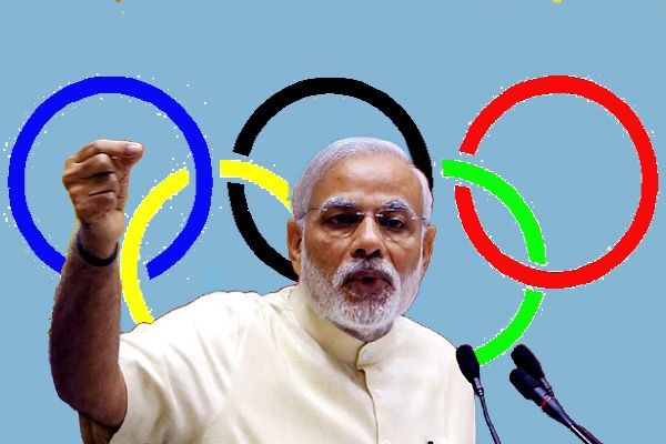 Prime Minister Narendra Modi bids for 2024 Olympics},{Prime Minister Narendra Modi bids for 2024 Olympics