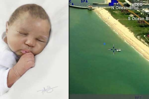 Search in Florida for Parents of Baby Floating In Ocean