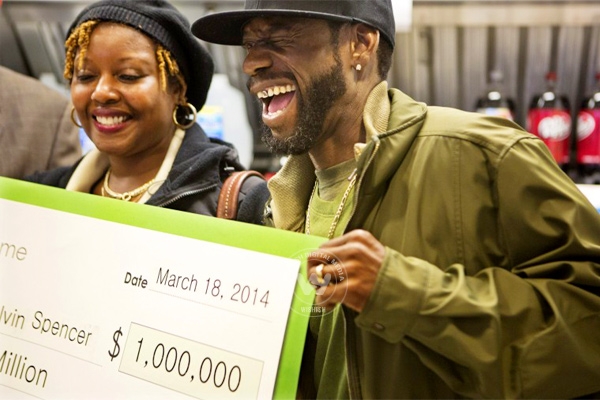 Couple gets lucky winning lottery three times in a month },{Couple gets lucky winning lottery three times in a month