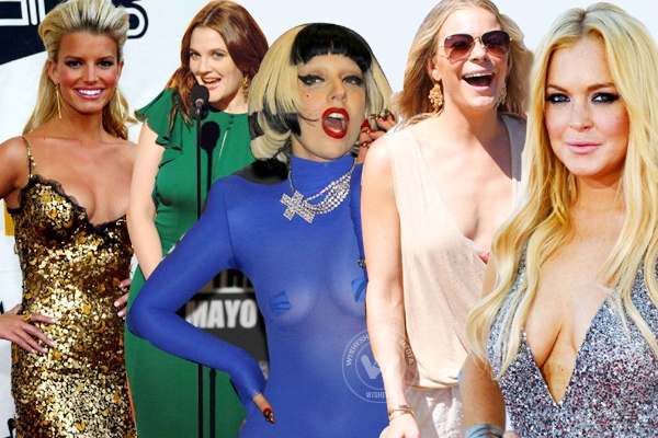 Celebs who must never, ever go braless},{Celebs who must never, ever go braless