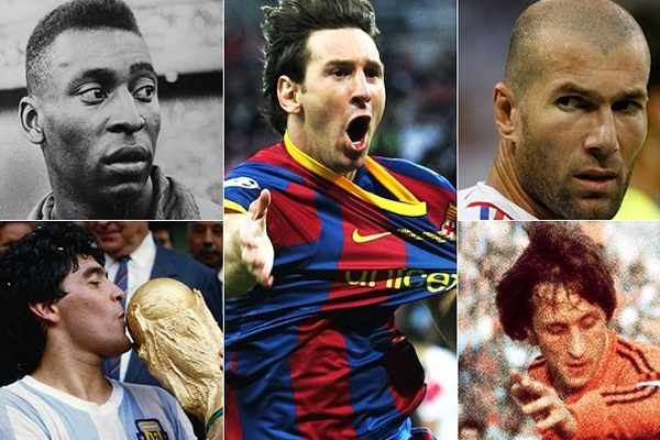 World's top five greatest soccer players},{World's top five greatest soccer players