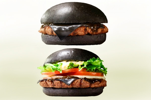 Would you gorge on an all-black burger?},{Would you gorge on an all-black burger?