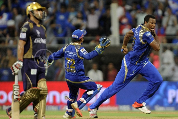 IPL 8: MI keep play-off hopes alive with 5-run win over KKR},{IPL 8: MI keep play-off hopes alive with 5-run win over KKR